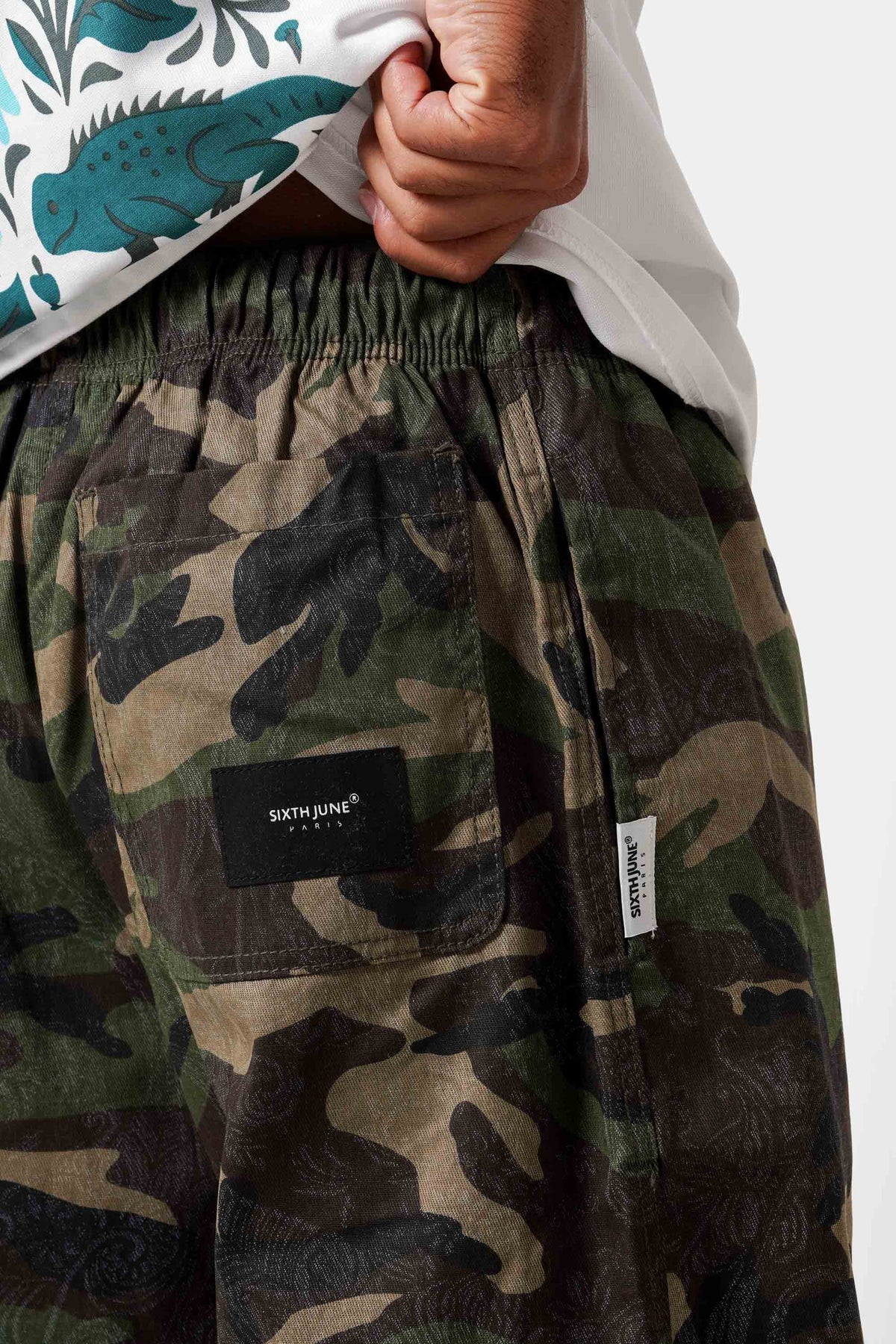 Pantalon Camo Vert