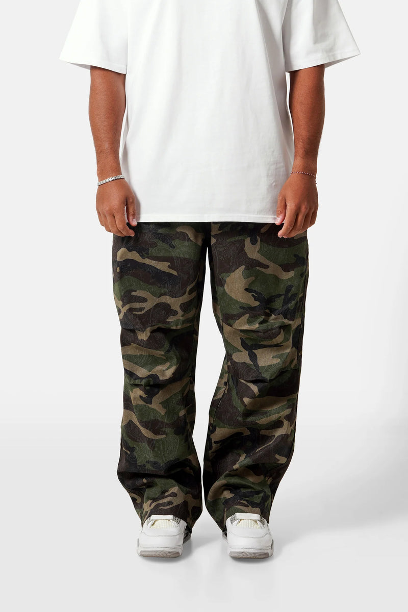 Pantalon Camo Vert