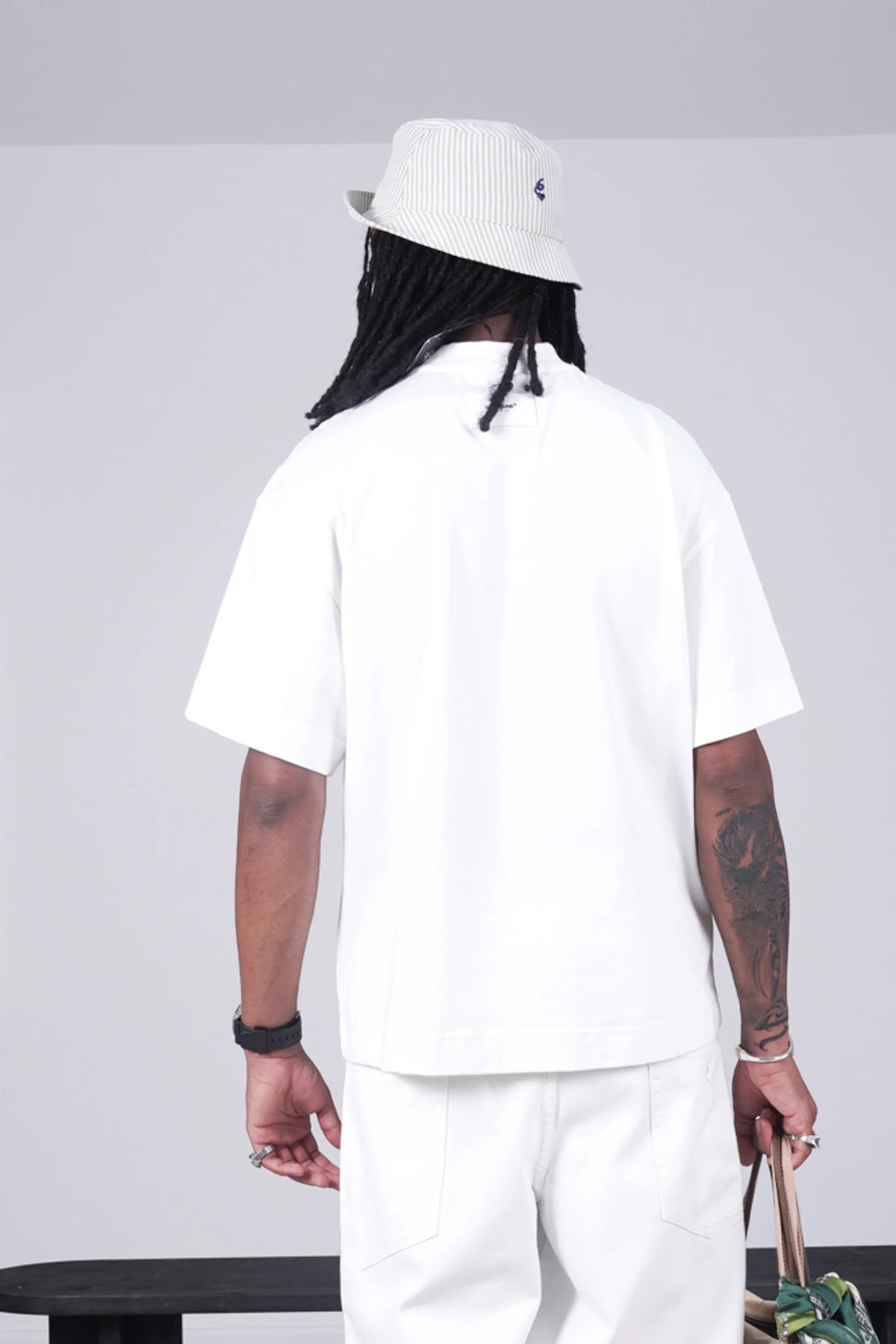 T-shirt Sixth June Floral Blanc