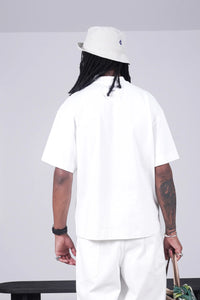 T-shirt Sixth June Floral Blanc