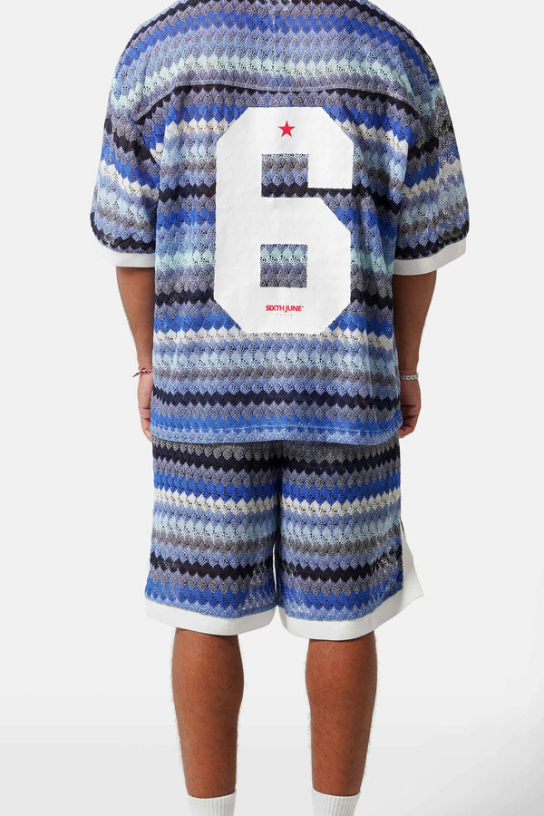 Short Karayib Bleu