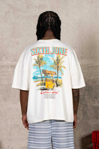 T-shirt Fruit Seller Blanc