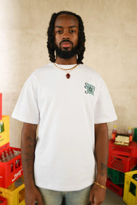 T-shirt Flower Blanc