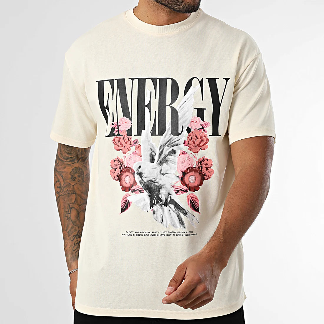 T-shirt Energy Beige
