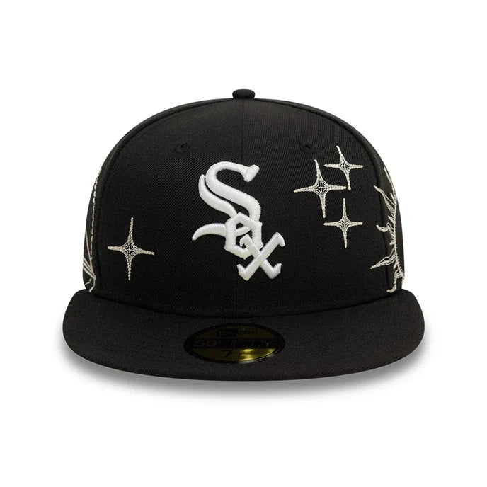 Casquette 59Fifty Chicago White Sox Zodiac Noir