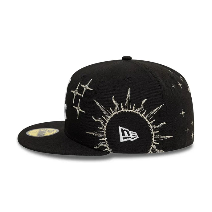 Casquette 59Fifty Chicago White Sox Zodiac Noir