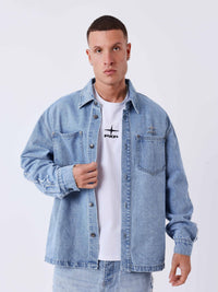 Chemise Denim Polaris Bleu