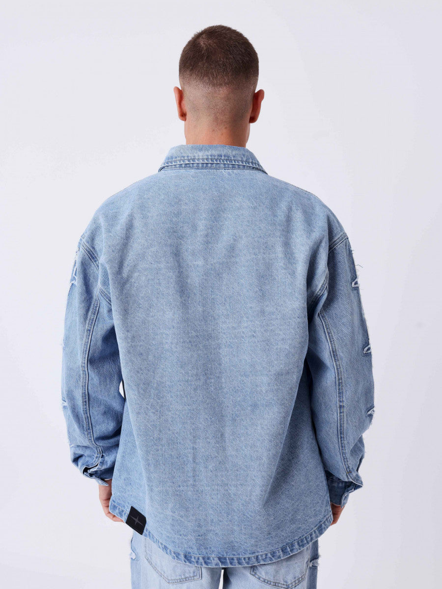 Chemise Denim Polaris Bleu