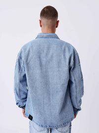 Chemise Denim Polaris Bleu
