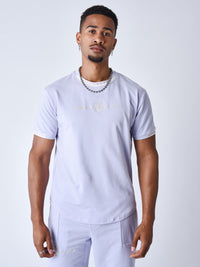 T-shirt Signature Lilas
