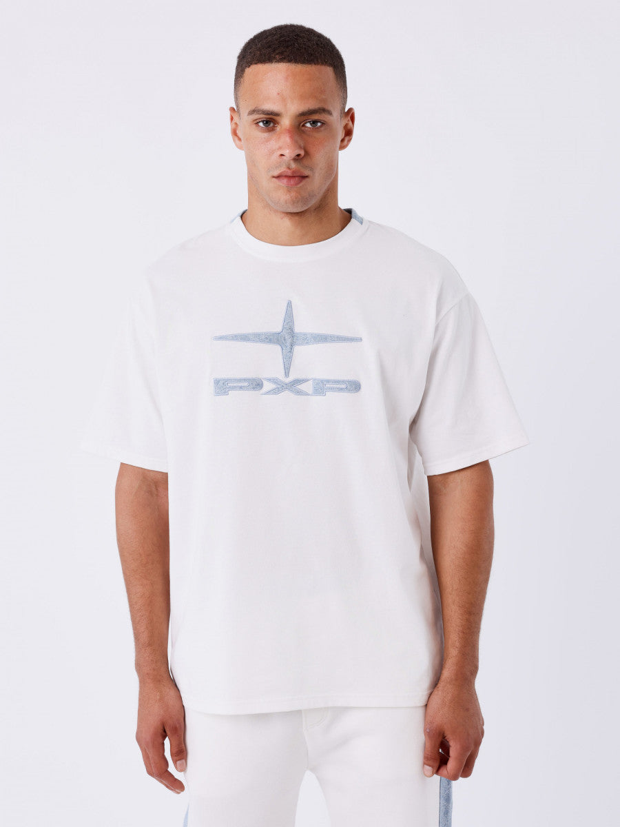 T-shirt Polaris Vintage Blanc