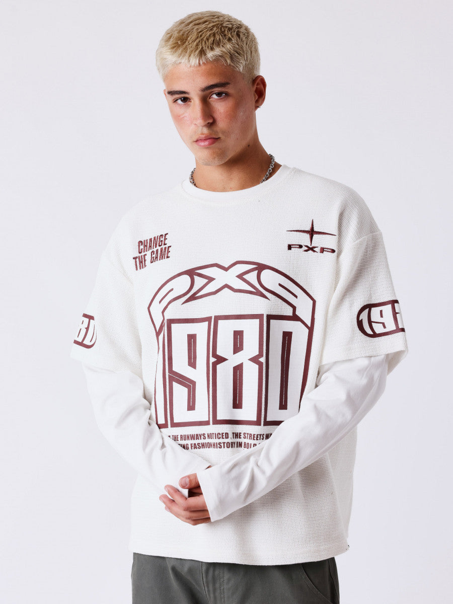 T-shirt Matchday Blanc/Noir