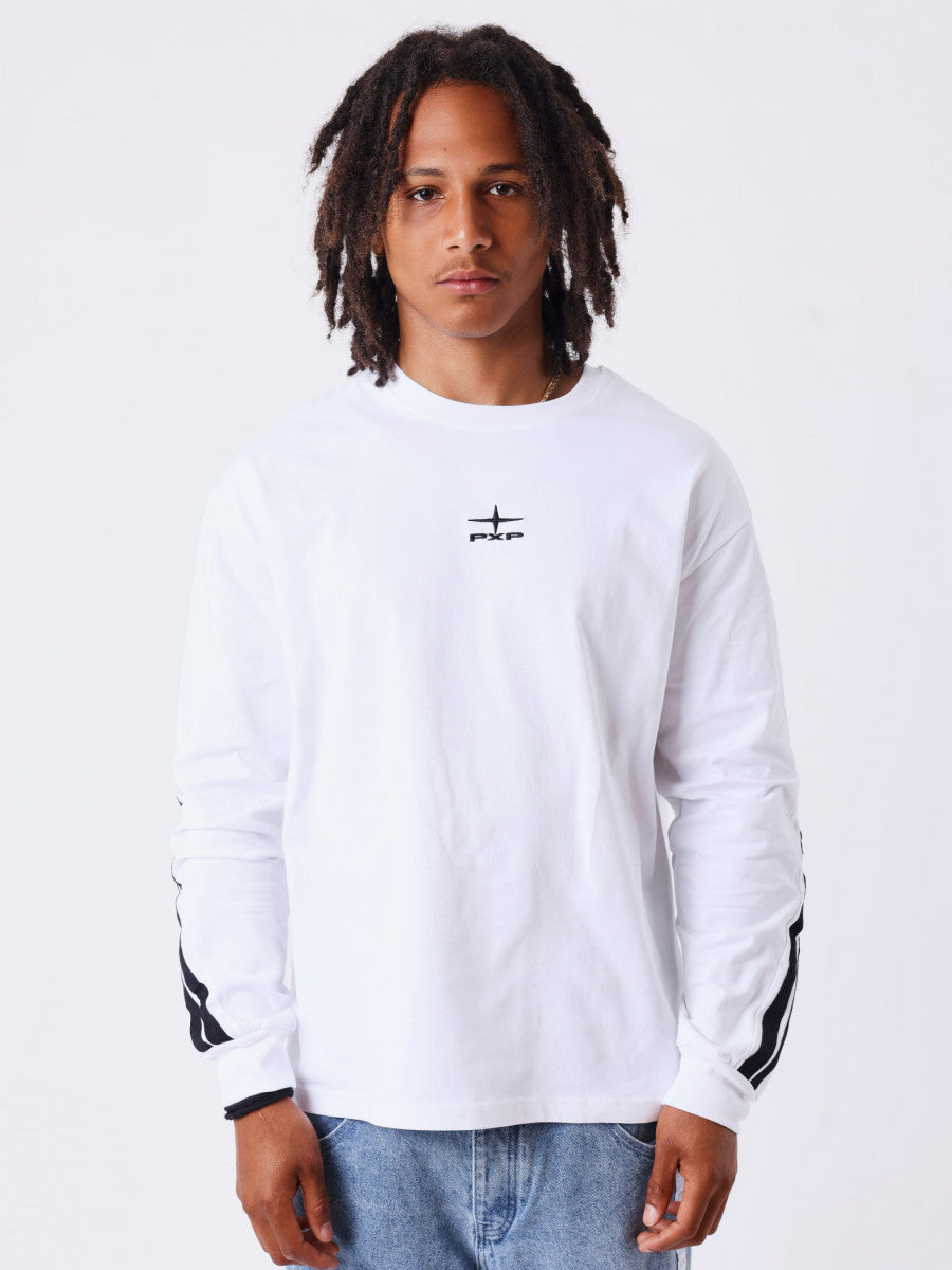 T-shirt Trainer Blanc/Noir