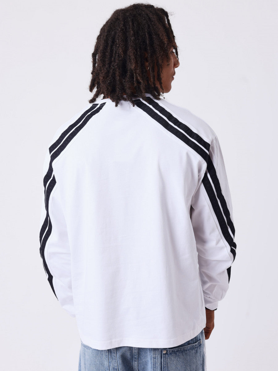 T-shirt Trainer Blanc/Noir
