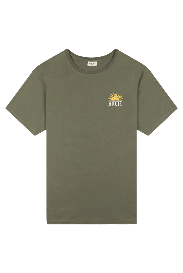 T-shirt Palm Sunshine Kaki