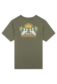 T-shirt Palm Sunshine Kaki