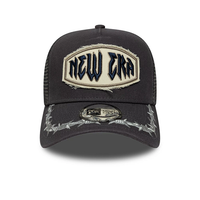 Casquette Trucker Retro Gris