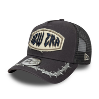Casquette Trucker Retro Gris