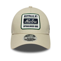 Casquette Trucker Buffalo Patch Vintage Beige