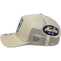 Casquette Trucker Buffalo Patch Vintage Beige