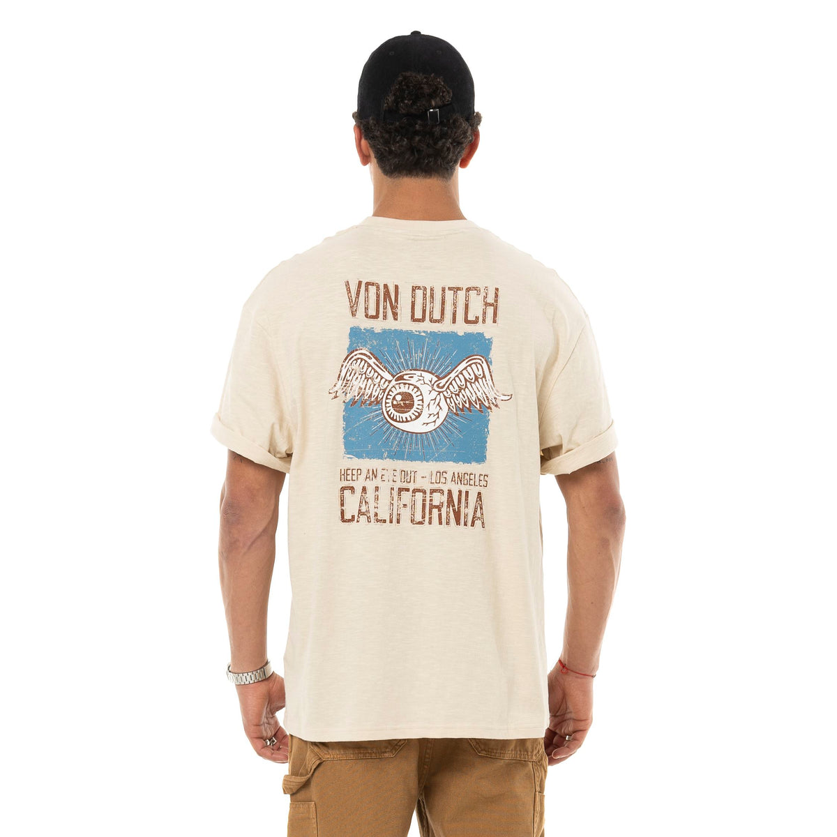 T-shirt Heep An Eye Out Beige