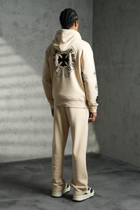 Ensemble Veste/Pantalon Croix Beige