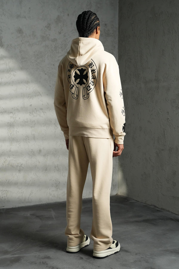 Ensemble Veste/Pantalon Croix Beige