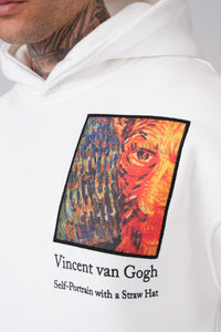 Hoodie Van Gogh Blanc