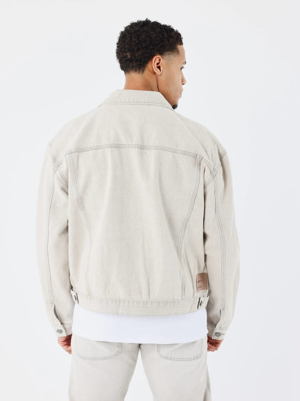 Veste en Jean Gris