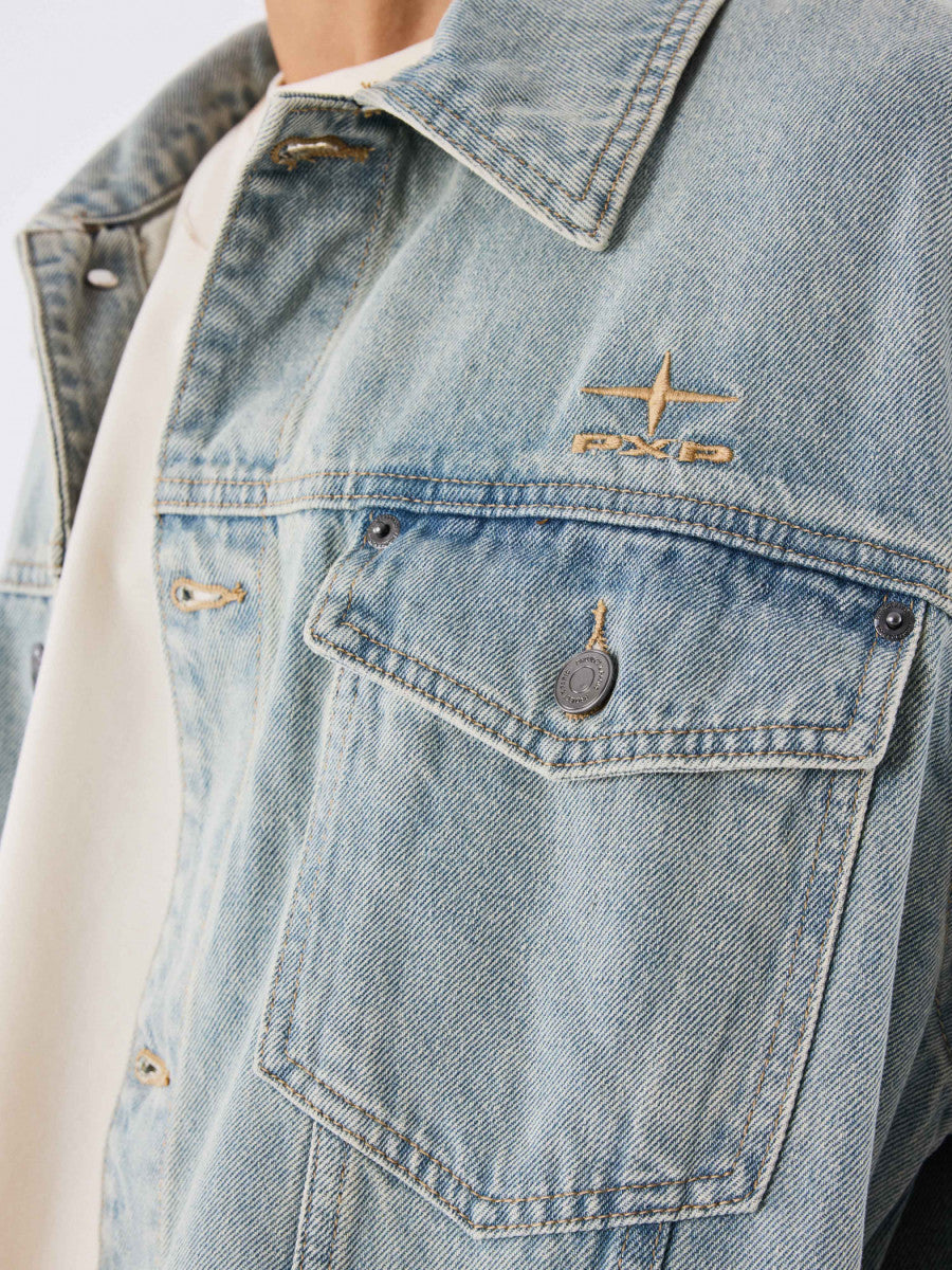 Veste en Jean Vintage Bleu