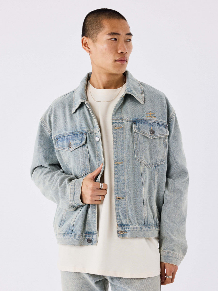 Veste en Jean Vintage Bleu