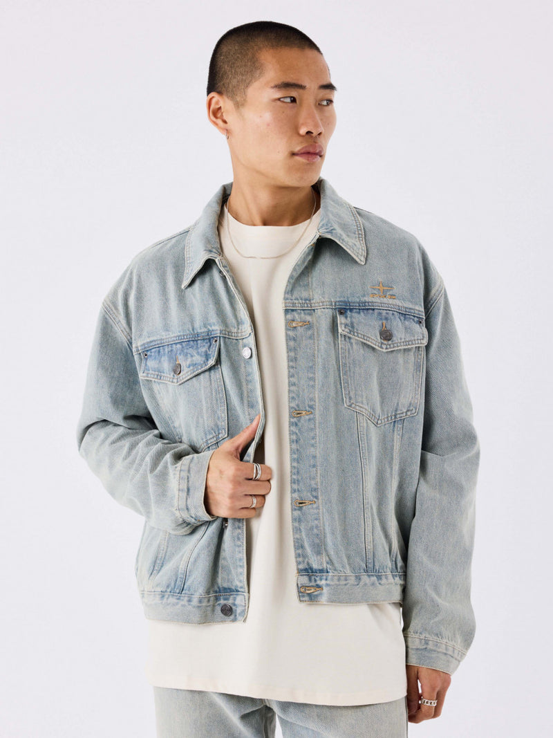 Veste en Jean Pxp Vintage Bleu