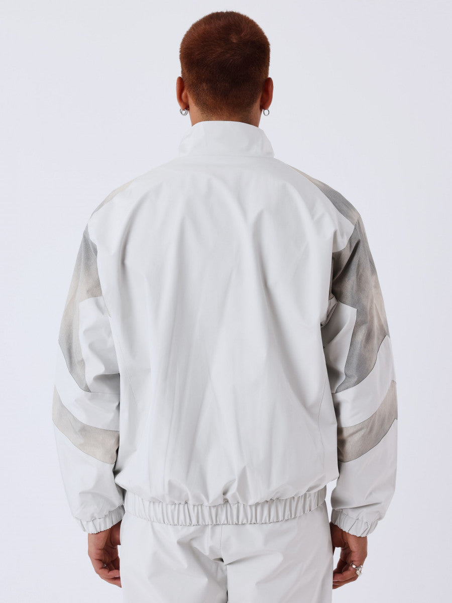 Veste de Jogging Pxp Polaris Vintage Blanc/Gris/Beige