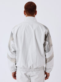 Veste de Jogging Pxp Polaris Vintage Blanc/Gris/Beige