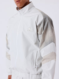 Veste de Jogging Pxp Polaris Vintage Blanc/Gris/Beige
