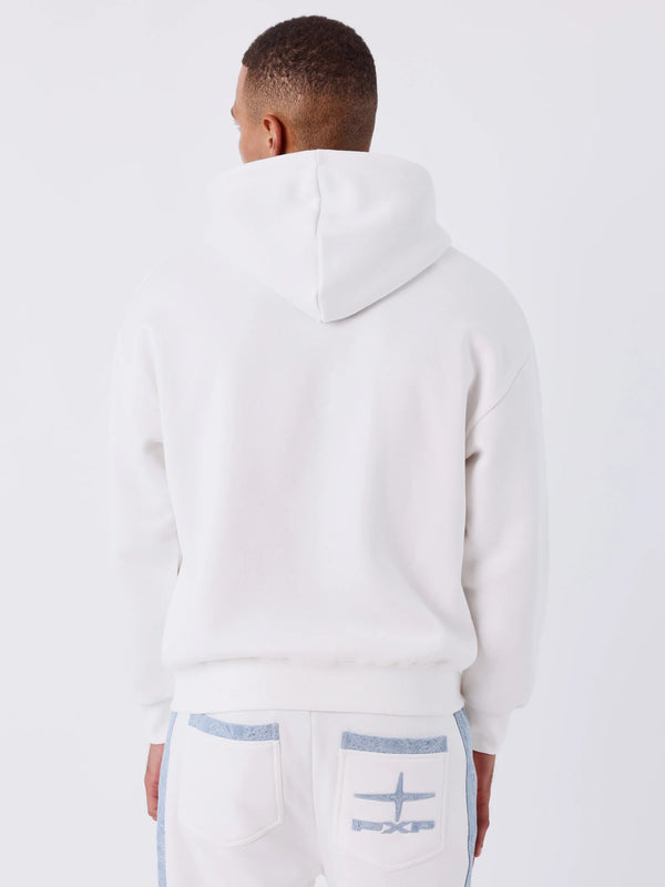 Veste Zip Vintage Blanc